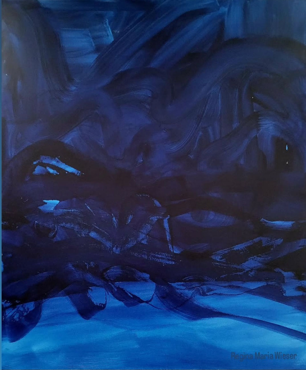 deep blue sea waves I