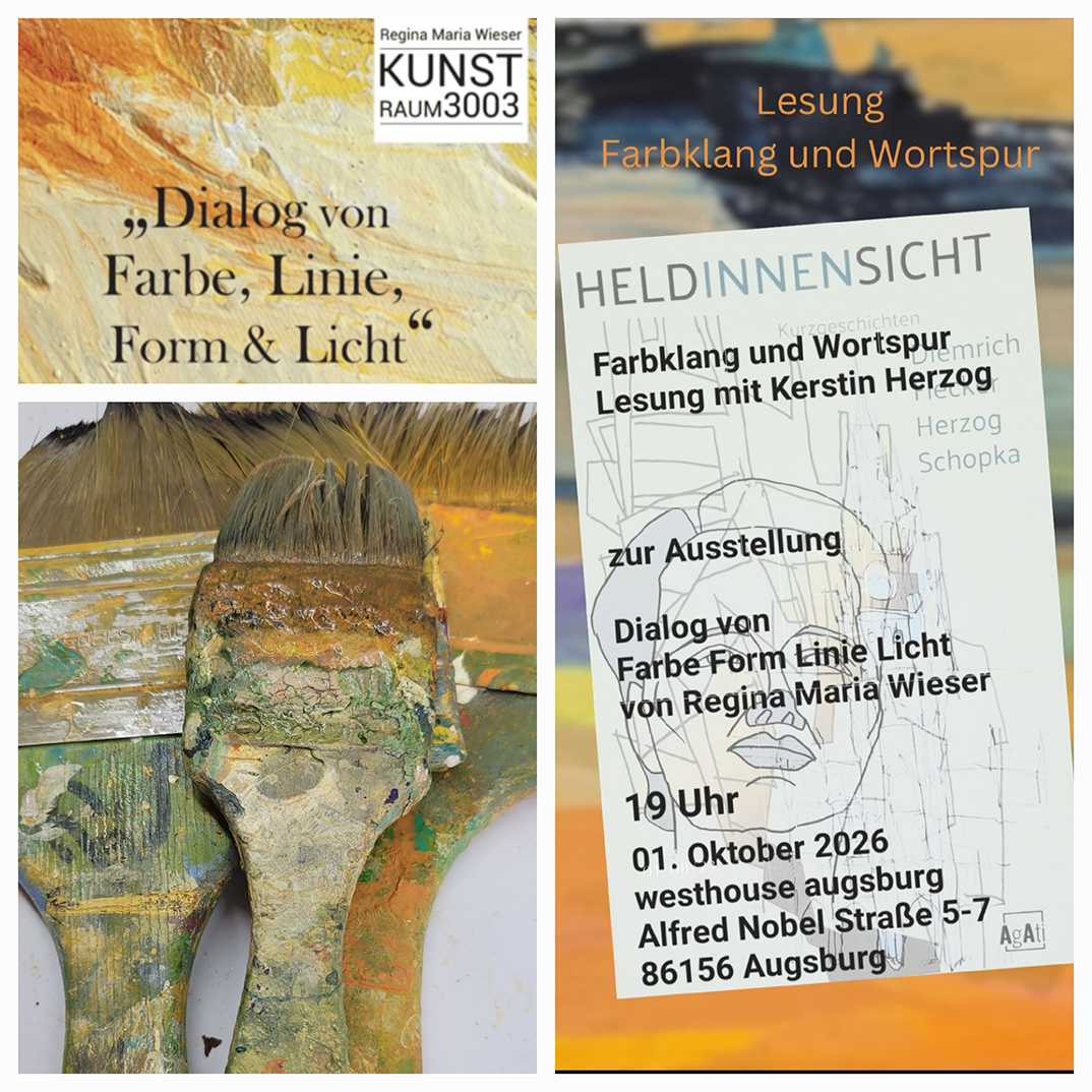 Einladung Lesung am 1. Oktober 2026 mit Regina Wieser