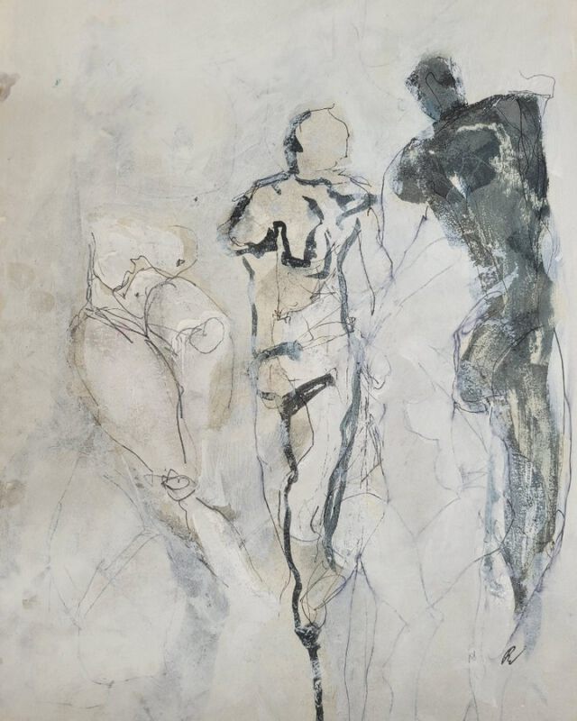 'Dreierbeziehung - threesome'
30 x 40 
gerahmt - framed 50 x 70
Malerei/Zeichnung auf Papier
painting/drawing on paper 
.
.
.
.
.
.
#artwork #modernart #contemporaryart #abstractart #abstractpainting #abstract #noncolour #paperwork #drawing #drawingonpaper #figure #body #inkwash #inkwashpainting #acryl #expressionart #layers #ink #mischtechnik #tusche #zeichnung #papier #akt #figurativeart #körper